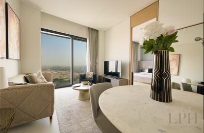Apartment - 1 - 2 for rent in Jumeirah Gate Tower 1 - The Address Jumeirah Resort and Spa - Jumeirah Beach Residence - Dubai