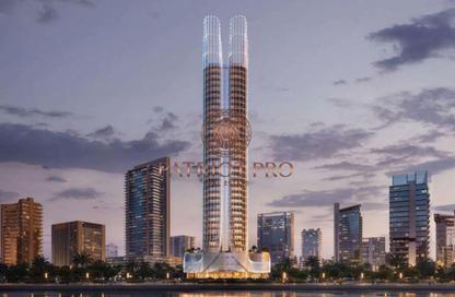 Apartment - Studio - 1 Bathroom for sale in Binghatti Skyhall - Business Bay - Dubai