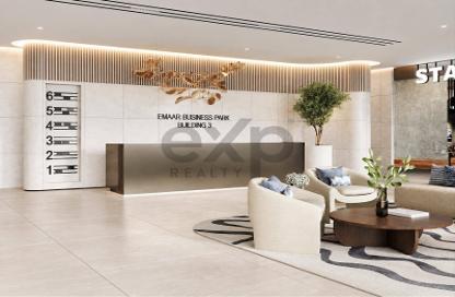 Office Space - Studio - 1 for rent in Emaar Business Park Building 3 - Emaar Business Park - Sheikh Zayed Road - Dubai