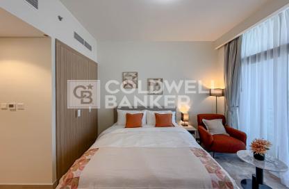 Apartment - Studio - 1 for rent in Azizi Riviera 46 - Azizi Riviera - Meydan One - Meydan - Dubai