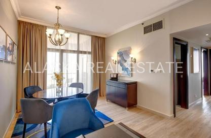 Apartment - 2 Bedrooms - 2 Bathrooms for rent in Two Seasons Hotel  and  Apartments - Dubai Media City - Dubai