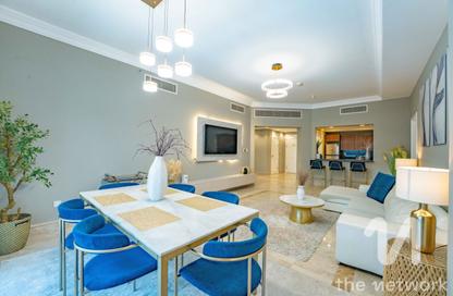 Apartment - 2 Bedrooms - 4 Bathrooms for sale in The Fairmont Palm Residence North - The Fairmont Palm Residences - Palm Jumeirah - Dubai