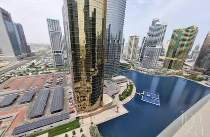 شقة - غرفة نوم - 2 حمامات للإيجار في برج كونكورد - (JLT) مجمع H - أبراج بحيرات الجميرا - دبي