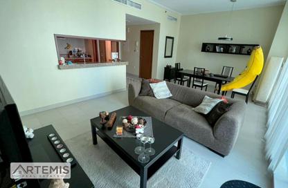 Apartment - 1 Bedroom - 2 Bathrooms for rent in Paloma Tower - Marina Promenade - Dubai Marina - Dubai