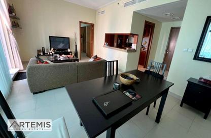 Apartment - 1 Bedroom - 2 Bathrooms for rent in Paloma Tower - Marina Promenade - Dubai Marina - Dubai