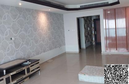Apartment - 2 Bedrooms - 3 Bathrooms for rent in Corniche Tower - Ajman Corniche Road - Ajman