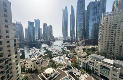 Apartment - 2 - 2 for rent in Al Mesk Tower - Dubai Marina Towers - Dubai Marina - Dubai