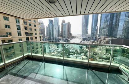 Apartment - 2 - 2 for rent in Al Mesk Tower - Dubai Marina Towers - Dubai Marina - Dubai