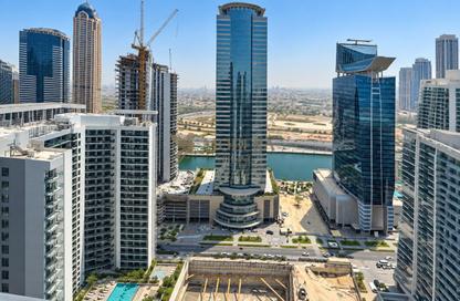 Office Space - Studio - 1 for rent in The Prism - Business Bay - Dubai