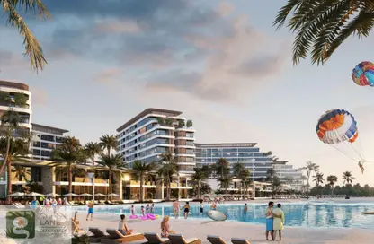 Apartment - 1 Bedroom - 2 Bathrooms for sale in Delphine Beach Residences - Siniyah Island - Umm Al Quwain Marina - Umm Al Quwain