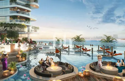 Apartment - 1 Bedroom - 2 Bathrooms for sale in Damac Bay Tower B - Damac Bay - Dubai Harbour - Dubai