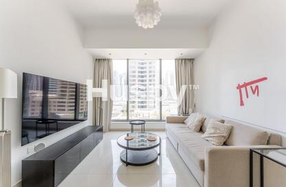 Apartment - 1 Bedroom - 2 Bathrooms for rent in Silverene Tower B - Silverene - Dubai Marina - Dubai