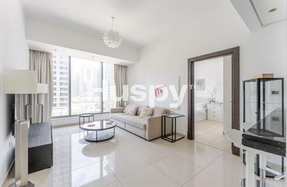Apartment - 1 Bedroom - 2 Bathrooms for rent in Silverene Tower B - Silverene - Dubai Marina - Dubai
