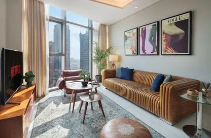 Apartment - 2 Bedrooms - 2 Bathrooms for rent in Paramount Tower Hotel  and  Residences - Business Bay - Dubai