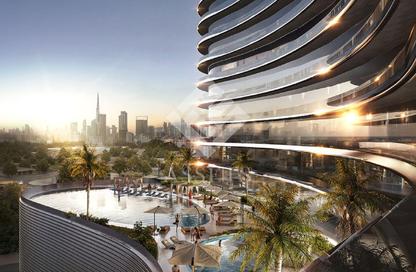 Apartment - 2 Bedrooms - 3 Bathrooms for sale in Binghatti Skyflame 2 - Binghatti Skyflame - Majan - Dubai