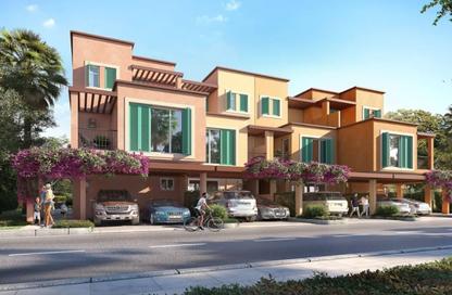 Townhouse - 4 - 4 for sale in Nice - Damac Lagoons - Dubai