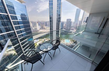 Apartment - Studio - 1 Bathroom for rent in Marquise Square Tower - Business Bay - Dubai