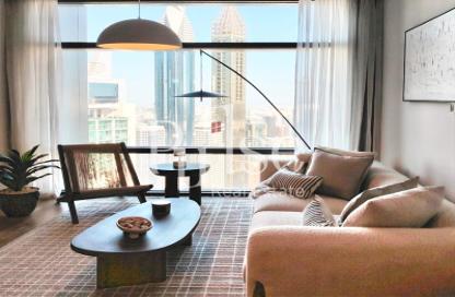 Apartment - 1 Bedroom - 2 Bathrooms for rent in Index Tower - DIFC - Dubai