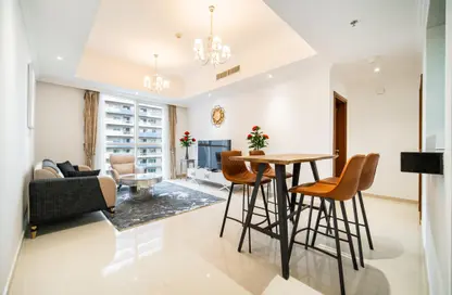 شقة - غرفة نوم - 2 حمامات للايجار في برج دنيا - برج خليفة - وسط مدينة دبي - دبي