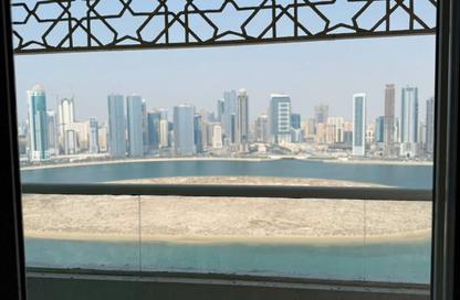 Apartment - 3 Bedrooms - 4 Bathrooms for rent in Al Marwa Tower 3 - Al Marwa Towers - Cornich Al Buhaira - Sharjah