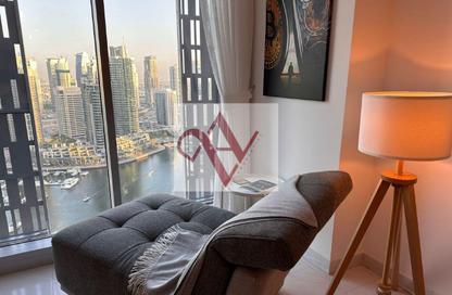 Apartment - 1 Bedroom - 2 Bathrooms for rent in Cayan Tower - Dubai Marina - Dubai