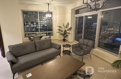 Apartment - 1 Bedroom - 2 Bathrooms for rent in Burj Views B - Burj Views - Downtown Dubai - Dubai