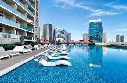 Apartment - Studio - 1 Bathroom for rent in MAG 318 - Business Bay - Dubai