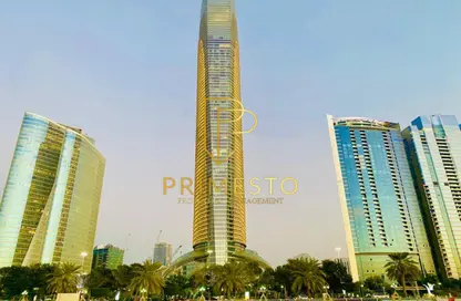 Apartment - 3 Bedrooms - 4 Bathrooms for rent in Landmark Tower - Corniche Road - Abu Dhabi