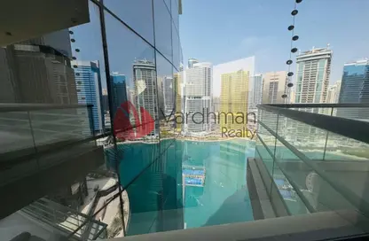 شقة - غرفة نوم - 2 حمامات للايجار في برج كونكورد - (JLT) مجمع H - أبراج بحيرات الجميرا - دبي
