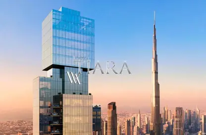 شقة - 2 غرف نوم - 2 حمامات للبيع في سكاي رويال ريزيدنسز - الخليج التجاري - دبي