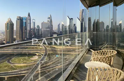 شقة - 2 غرف نوم - 2 حمامات للايجار في 1 فندق العنوان-سكاي فيو - أبراج العنوان سكاي فيو - وسط مدينة دبي - دبي