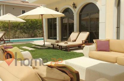 Villa - 4 Bedrooms - 5 Bathrooms for rent in Garden Homes Frond F - Garden Homes - Palm Jumeirah - Dubai