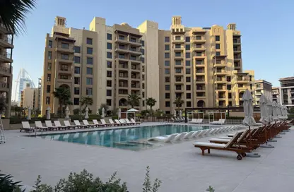 Apartment - 1 Bedroom - 1 Bathroom for rent in Al Jazi 2 - Madinat Jumeirah Living - Umm Suqeim - Dubai