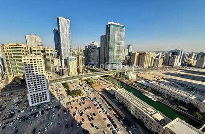 Apartment - 1 - 2 for rent in Al Qasba Downtown - Al Qasba - Sharjah