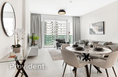 Apartment - 1 Bedroom - 2 Bathrooms for rent in 1 Residences - 2 - 1 Residences - Al Kifaf - Bur Dubai - Dubai