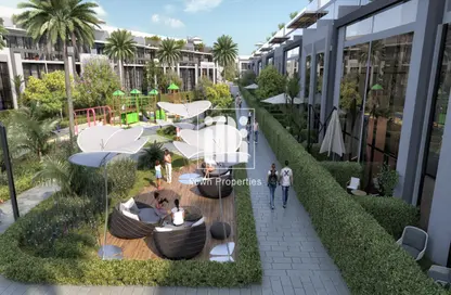 تاون هاوس - 3 غرف نوم - 7 حمامات للبيع في قرية ريبورتاج مدينة خليفة - مدينة خليفة - أبوظبي