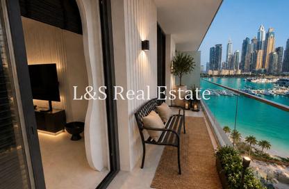 شقة - غرفة نوم - 1 حمام للايجار في برج Palace Beach ريزيدنس 1 - بالاس بيتش ريزيدنس - إعمار بيتشفرونت - دبي هاربور - دبي