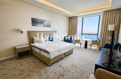 Apartment - Studio - 1 Bathroom for rent in The Palm Tower - Palm Jumeirah - Dubai