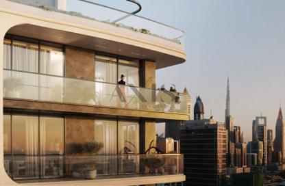 Apartment - 1 - 1 for sale in Olivia Gardens Residence - Jumeirah Garden City - Al Satwa - Dubai