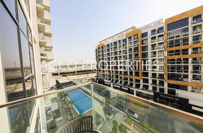 Apartment - Studio - 1 Bathroom for rent in Azizi Riviera 48 - Azizi Riviera - Meydan One - Meydan - Dubai