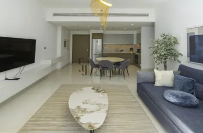 Apartment - 1 Bedroom - 2 Bathrooms for rent in Beach Isle Tower 2 - Beach Isle - EMAAR Beachfront - Dubai Harbour - Dubai