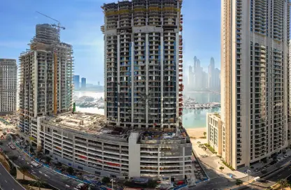 Apartment - 1 Bedroom - 2 Bathrooms for rent in Beach Isle Tower 2 - Beach Isle - EMAAR Beachfront - Dubai Harbour - Dubai