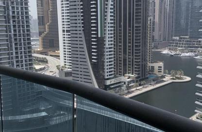 Apartment - 1 Bedroom - 1 Bathroom for rent in Time Place Tower - Dubai Marina - Dubai