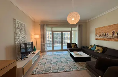 Apartment - 2 Bedrooms - 3 Bathrooms for rent in Al Das - Shoreline Apartments - Palm Jumeirah - Dubai