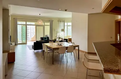 Apartment - 5 Bedrooms - 5 Bathrooms for rent in Al Das - Shoreline Apartments - Palm Jumeirah - Dubai