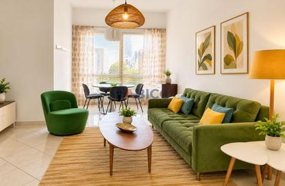 Apartment - 1 - 2 for rent in Concorde Tower - JLT Cluster H - Jumeirah Lake Towers - Dubai