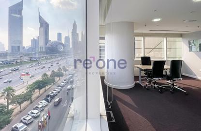 Office Space - Studio - 2 Bathrooms for rent in Nassima Tower - Sheikh Zayed Road - Dubai