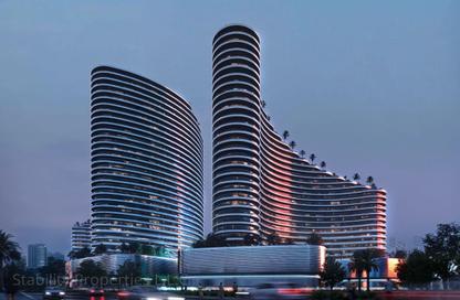 Apartment - 1 - 2 for sale in Binghatti Skyflame 1 - Binghatti Skyflame - Majan - Dubai