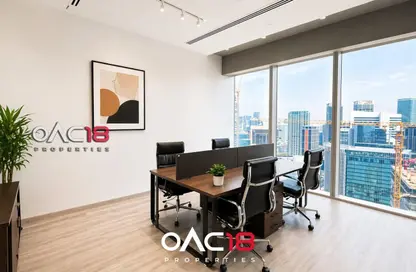 Office Space - Studio - 1 Bathroom for rent in The Prism - Business Bay - Dubai