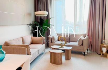 Apartment - 1 - 2 for rent in Damac Maison The Vogue - Business Bay - Dubai